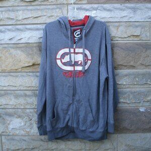 Ecko Unltd Rhino Mens Gray Hoodie Size 3X